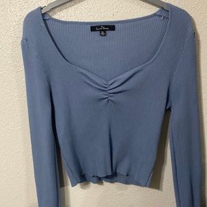 Love Tree top
Color: Blue
Size:XL